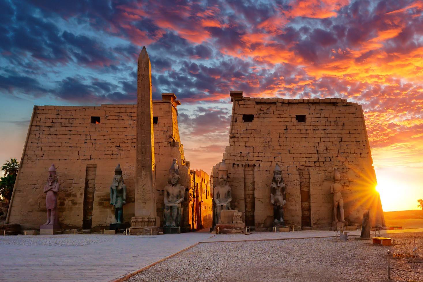 Pyramids of Giza and the Great Sphinx